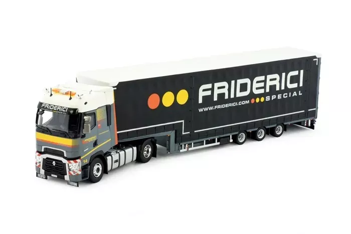 1/50 Friderici ; RENAULT TRUCKS T HIGH 4X2 + Jumbo Dorseli