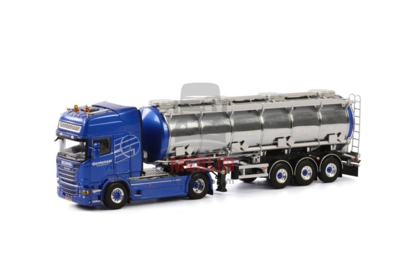 1/50 Gentenaar Transport; SCANIA STREAMLINE TOPLINE 4x2 TANK TRAILER - 3 AXLE