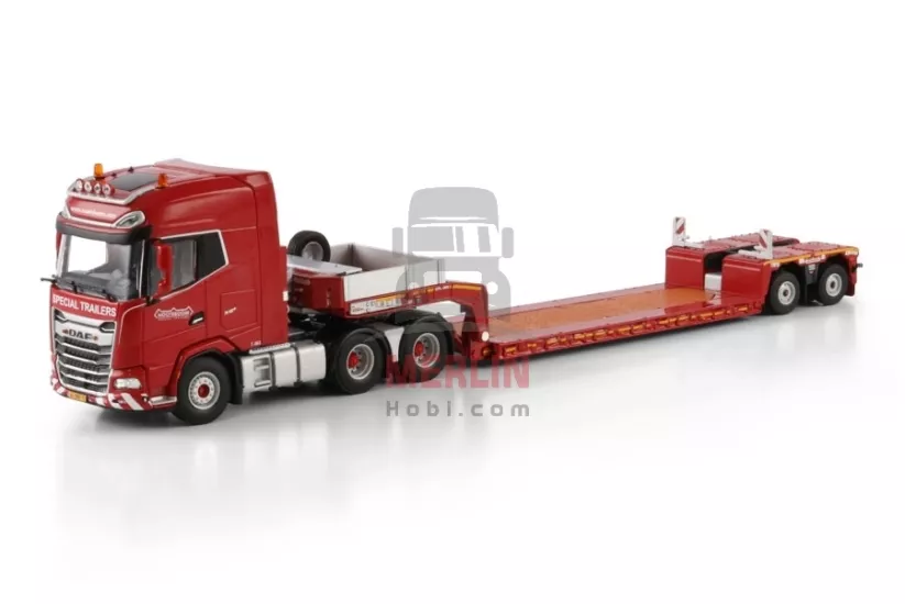 1/50 Nooteboom Red Line; DAF XG+ MY25 6X4 EURO PX LOW LOADER - 2 AXLE