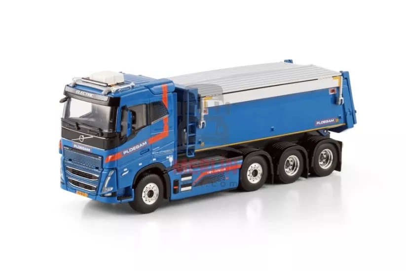 1/50 Ploegam; VOLVO FH5 SLEEPER CAB ELECTRIC TIPPER TRUCK 8X4