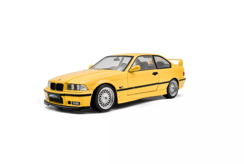 Solido 1/18 Scale S1803917 - BMW M3 Coupe SOLIDO WORKS – DAKAR YELLOW – 1991