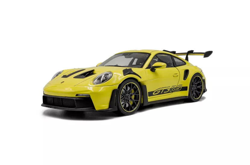 Solido 1/18 Scale S1812104 - Porsche 911 GT3 RS SOLIDO WORKS – NEON LIME – 2024