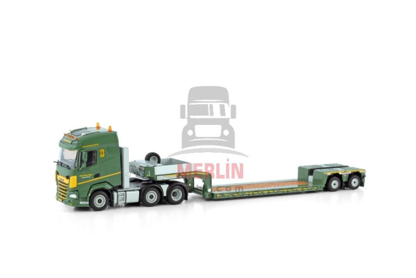 1/50 Jan Kees Boer; DAF XG 6X2 TWIN STEER EURO LOW LOADER - 2 AXLE