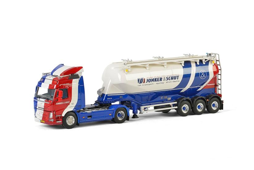 Volvo FM4 4x2 ; Jonker & Schut Silobas Trailer Tır Çekici