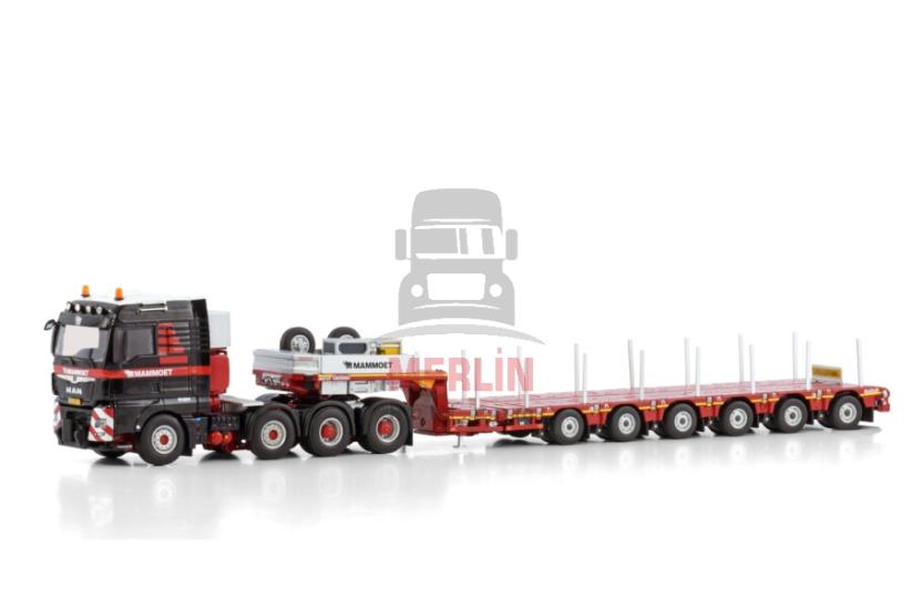 1/50 - Mammoet; MAN TGX XLX EURO 6C (FACELIFT) 8X4 MANOOVR 6 AXLE