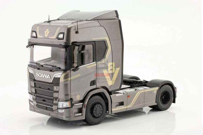 1/18 SCANIA - R-SERIES TOPLINE V8 -  Gri V8