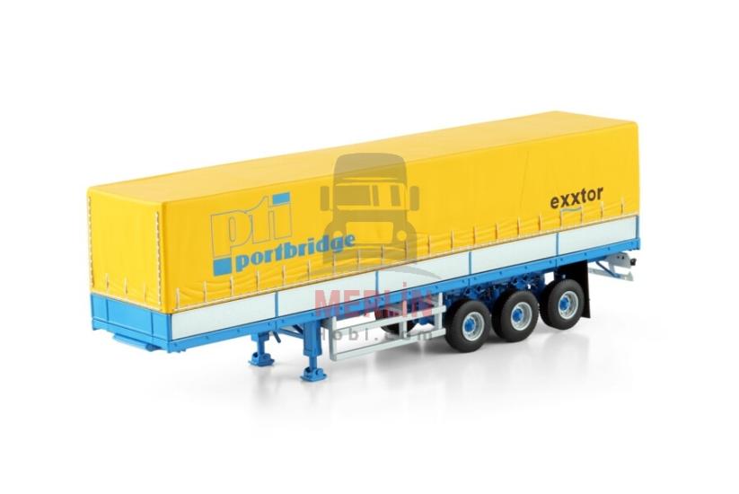 1/50 - Tenteli - Premium Line; CLASSIC CURTAINSIDER TRAILER - 3 AXLE