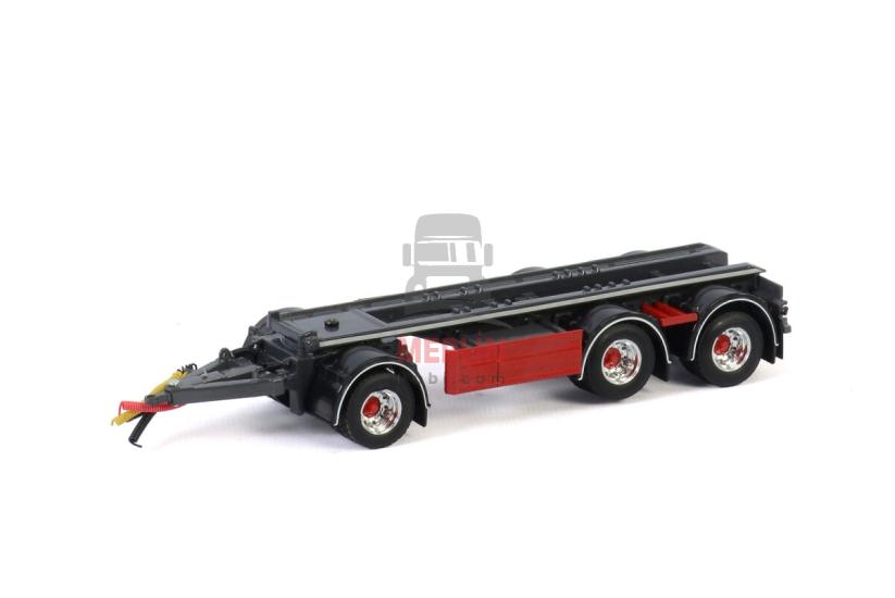 1/50 Premium Line; DRAWBAR FLATBED - 3 AXLE