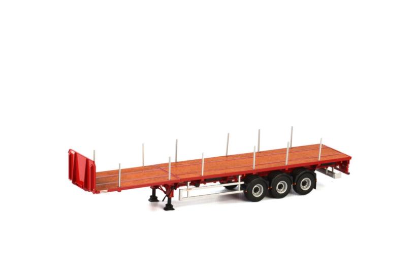 Wsi Model FLATBED TRAILER - 3 AXLE Dorse Trailer