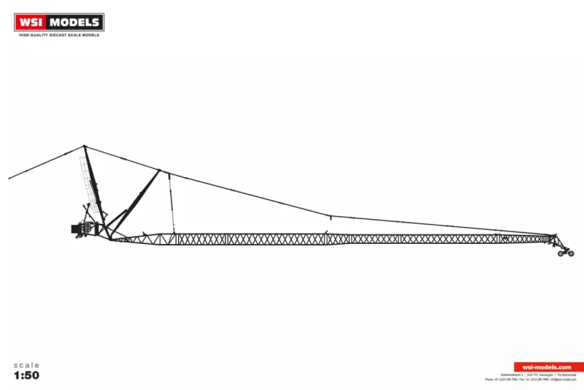 1/50 - LIEBHERR LTM 1500 JIB BLACK