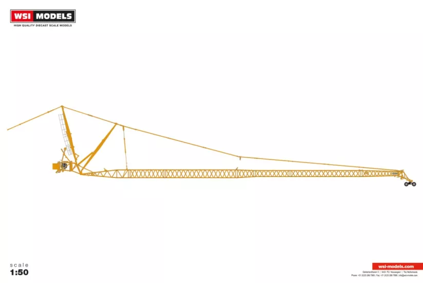 1/50 - LIEBHERR LTM 1500 JIB YELLOW