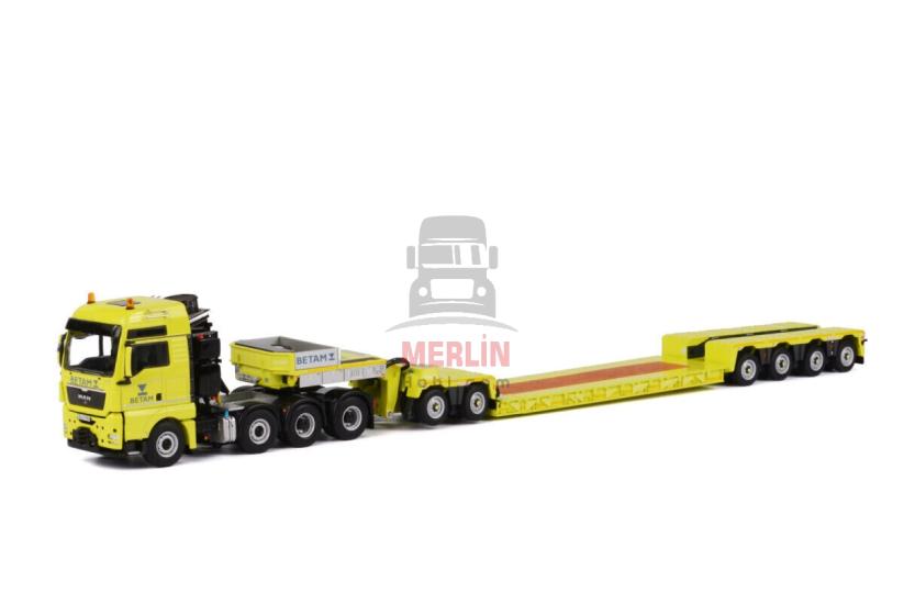 1/50 BETAM; MAN TGX XLX 8X4 LOW LOADER PENDEL