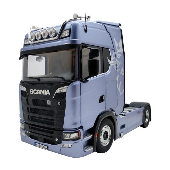 1:18 ölçekli Scania 730S Mavi