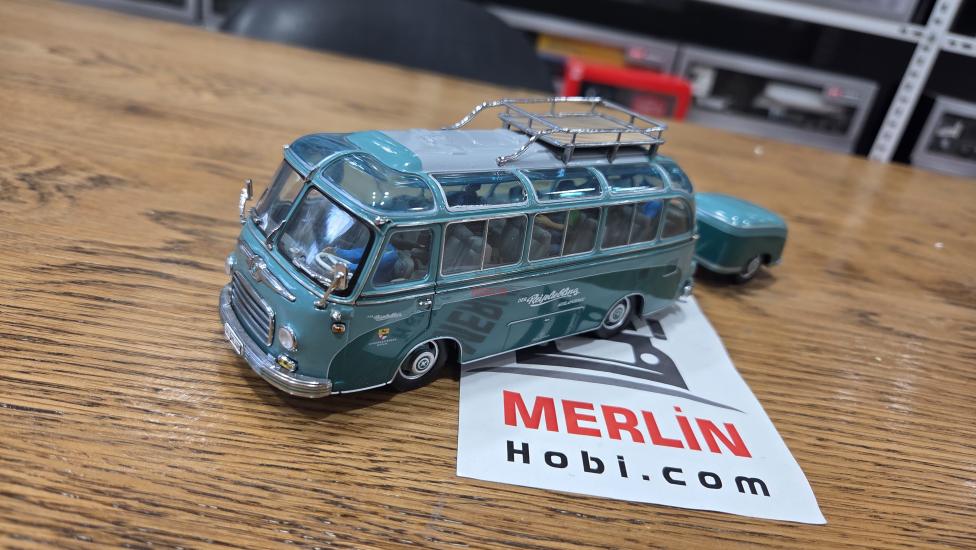 1/43 Ölçek -ikinci el - Setra S6 Otobüs - 1955