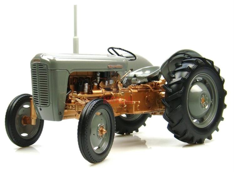 1/16 Ölçek, Ferguson FE 35 - 1956 Traktör, Sergilemeye Hazır Metal Tarımsal Makina Modeli