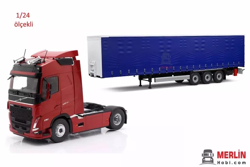 1/24 Volvo Trucks FH XL 2025 + Tenteli  Treyler – Solido