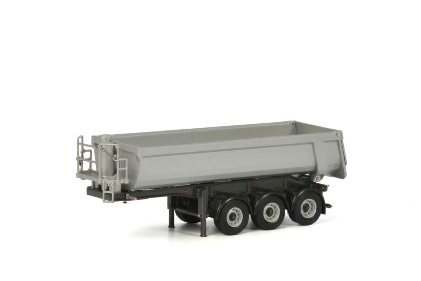 1/50 Dumper Trailer 3 Axle Grey 