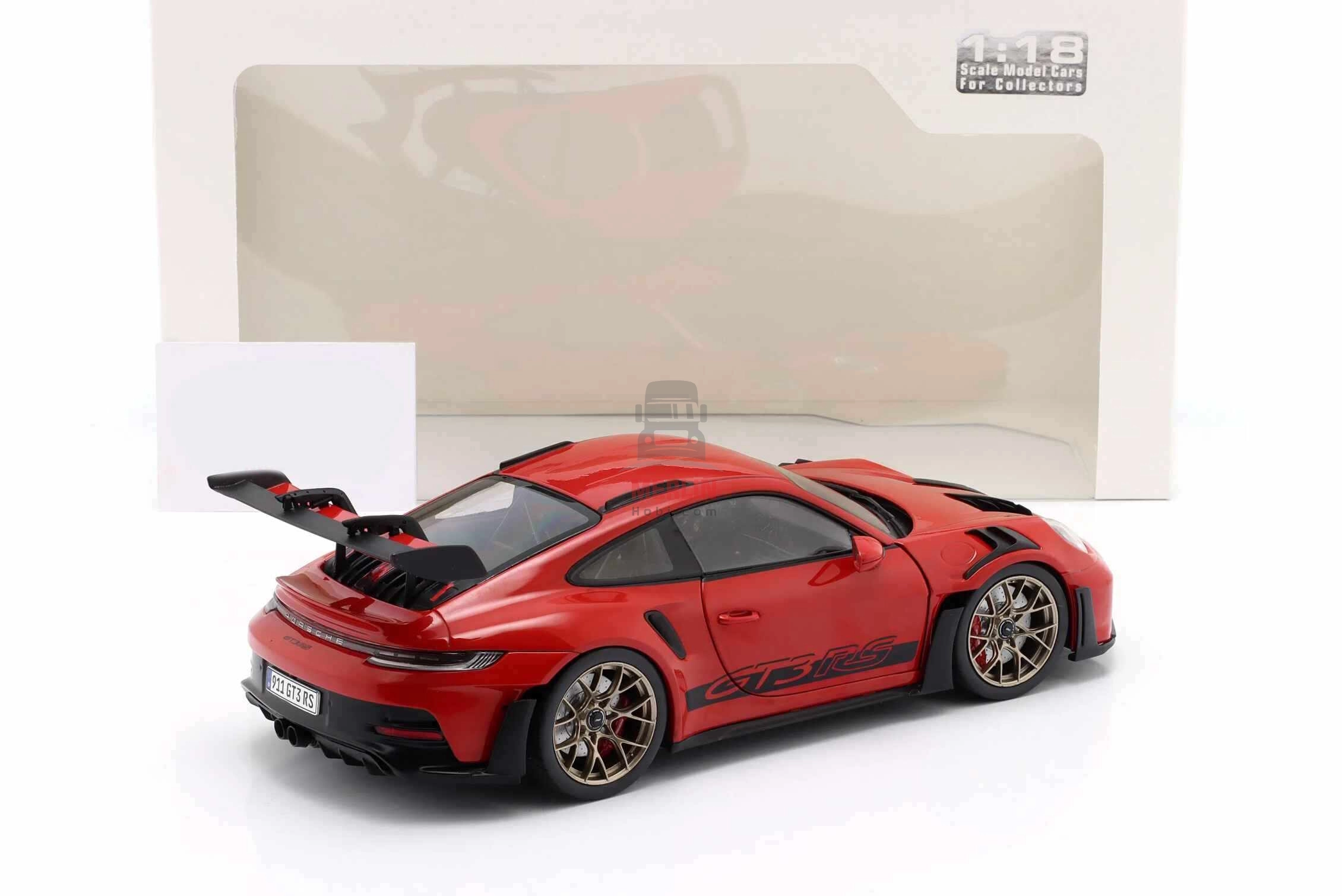 Solido 1/18 Scale Porsche 911 GT3 RS – Guards Red – 2024