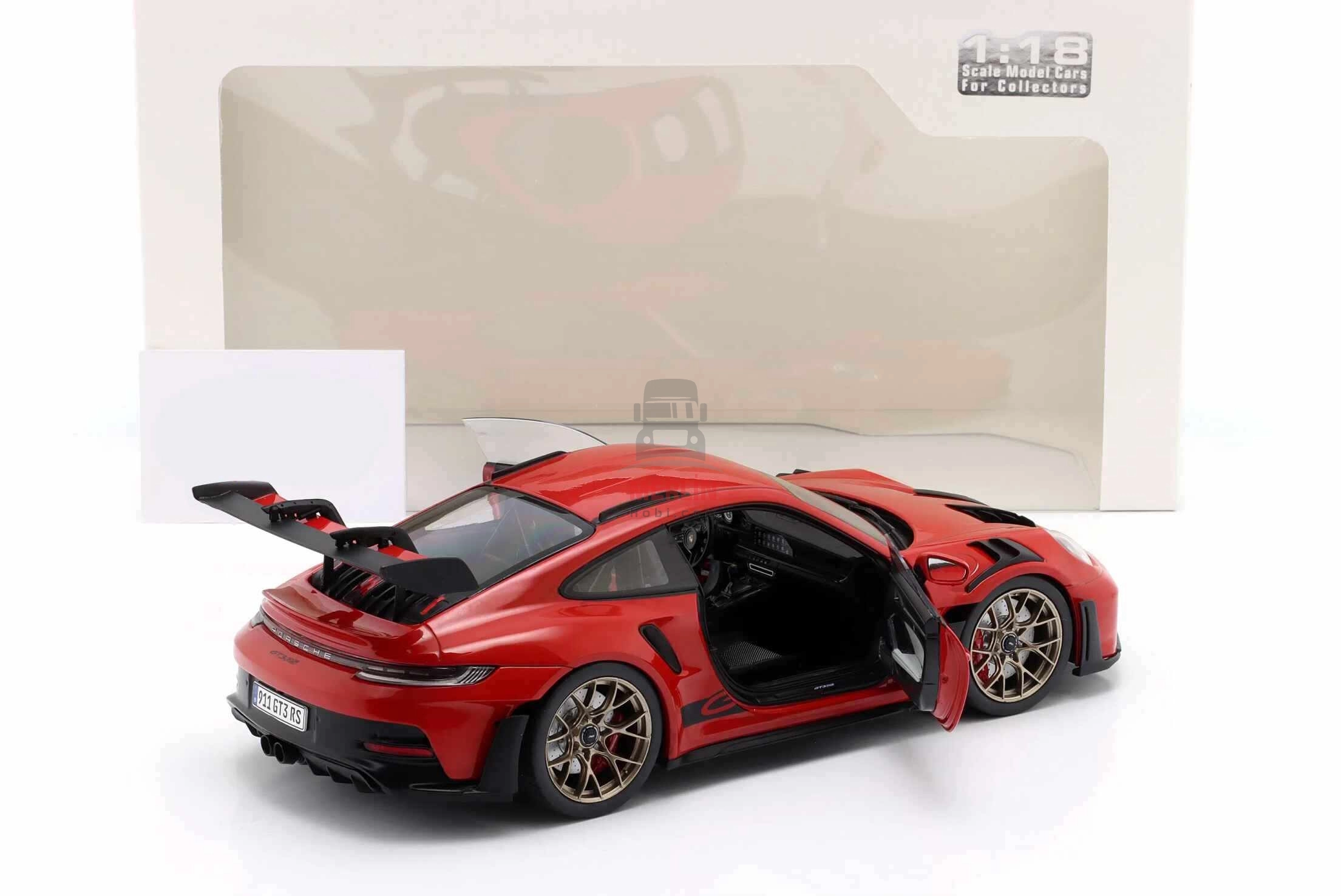 Solido 1/18 Scale Porsche 911 GT3 RS – Guards Red – 2024