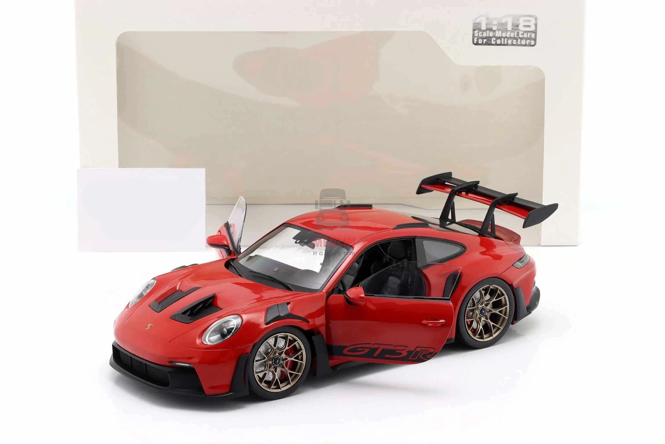 Solido 1/18 Scale Porsche 911 GT3 RS – Guards Red – 2024