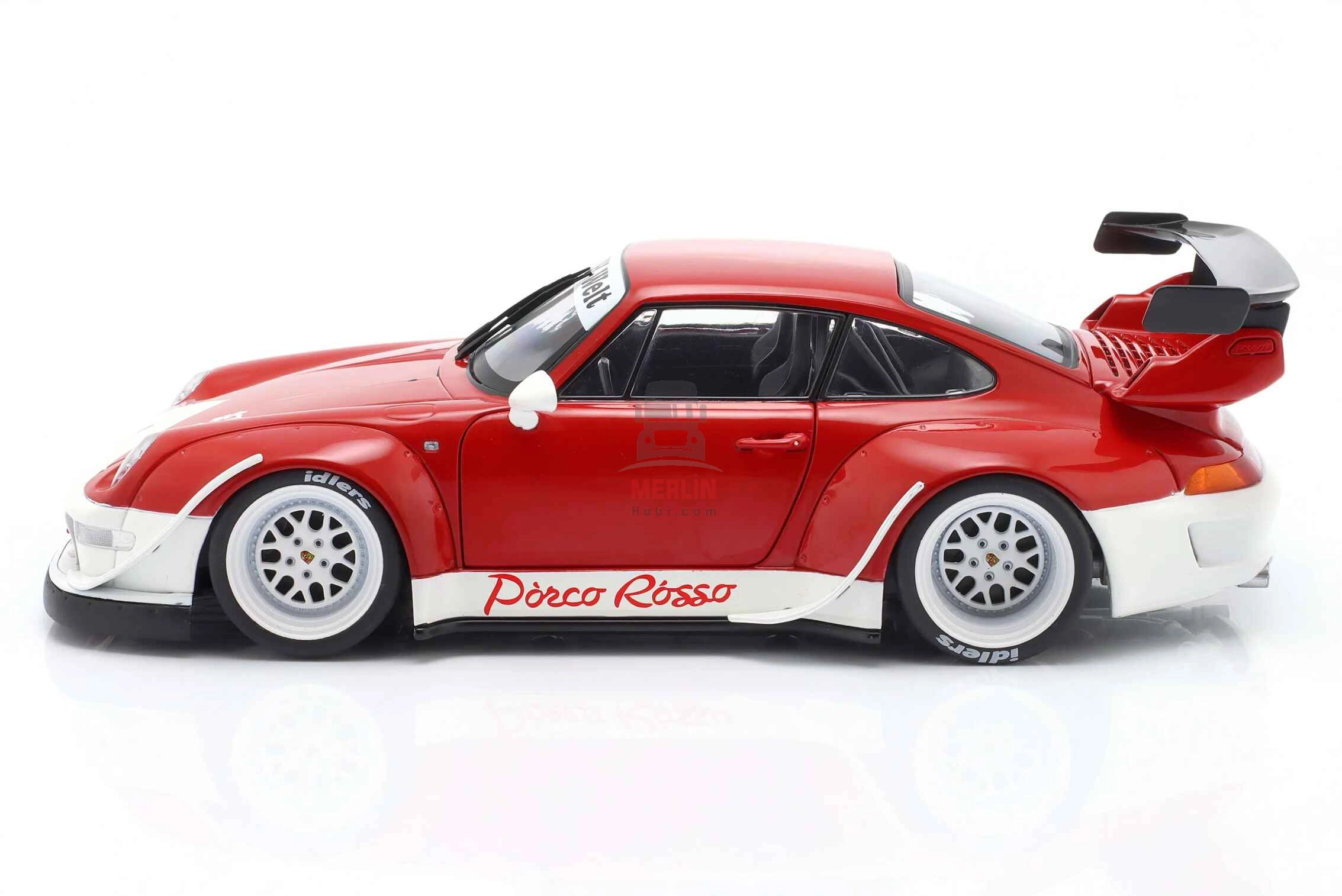 Solido 1/18 Scale S1808505 - Porsche RWB Bodykit PORCO ROSSO – 2020