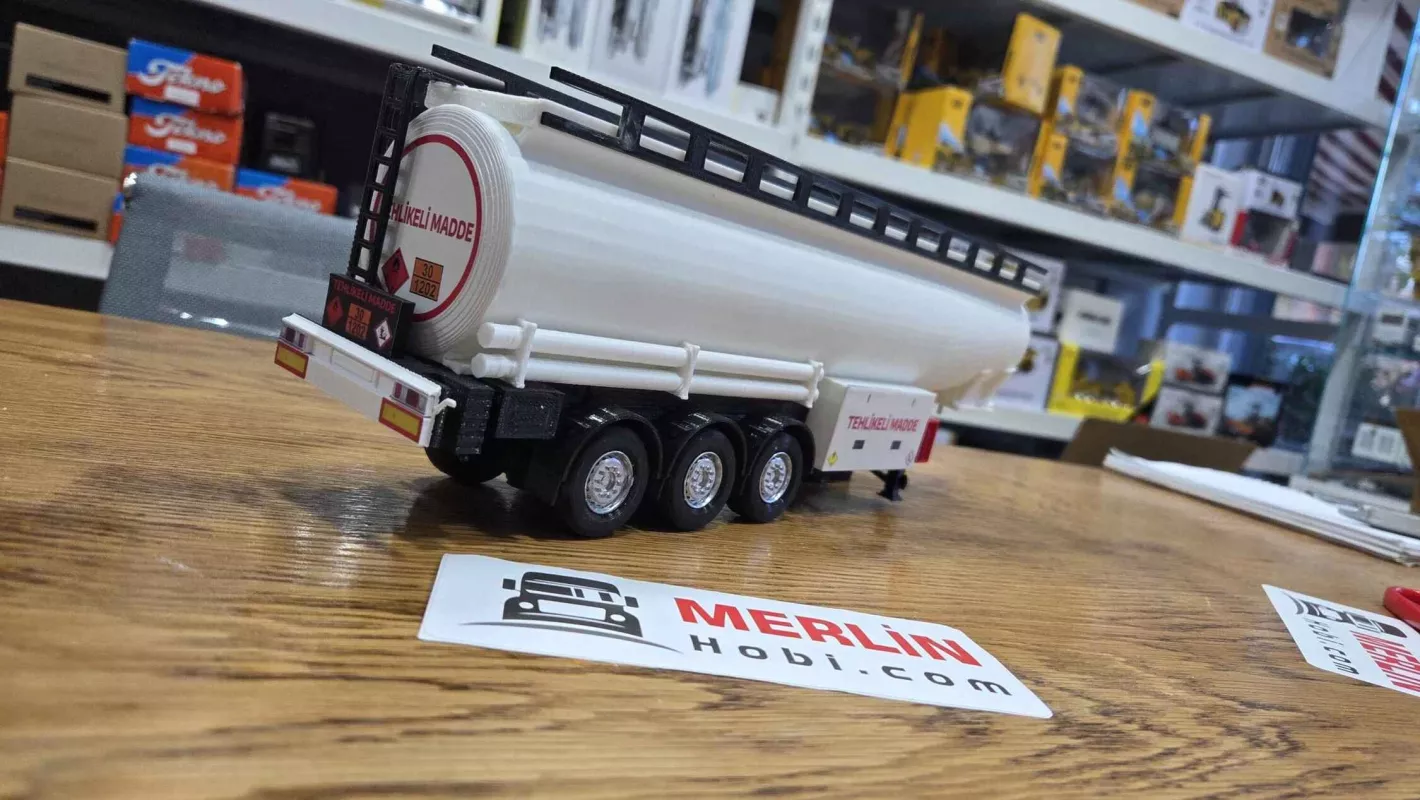 1/32 -Tanker Dorse 3 Aks Özel imalat