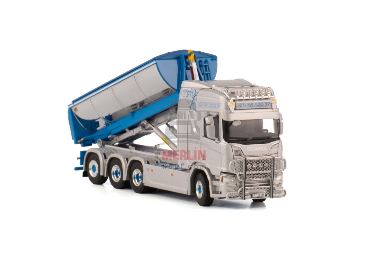 1/50 Thore Magnussen; SCANIA R HIGHLINE CR20H 8X4 HOOKLIFT SYSTEM