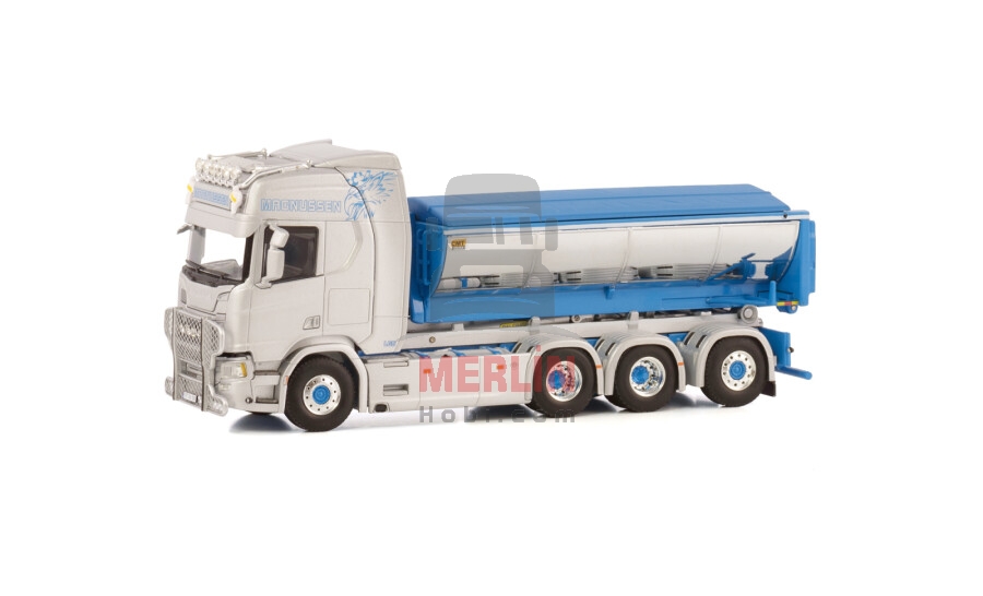 1/50 Thore Magnussen; SCANIA R HIGHLINE CR20H 8X4 HOOKLIFT SYSTEM