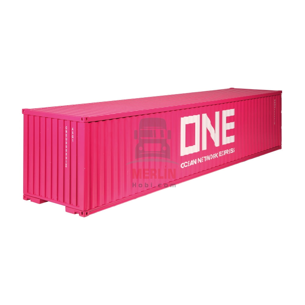 1/18 - Trailer EU & 40 Ft Konteyner ’’ONE magenta’’ -Nzg