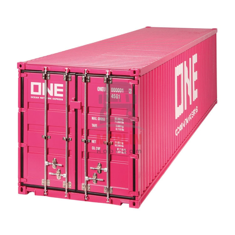 1/18 - Trailer EU & 40 Ft Container ’’ONE magenta’’ -Nzg