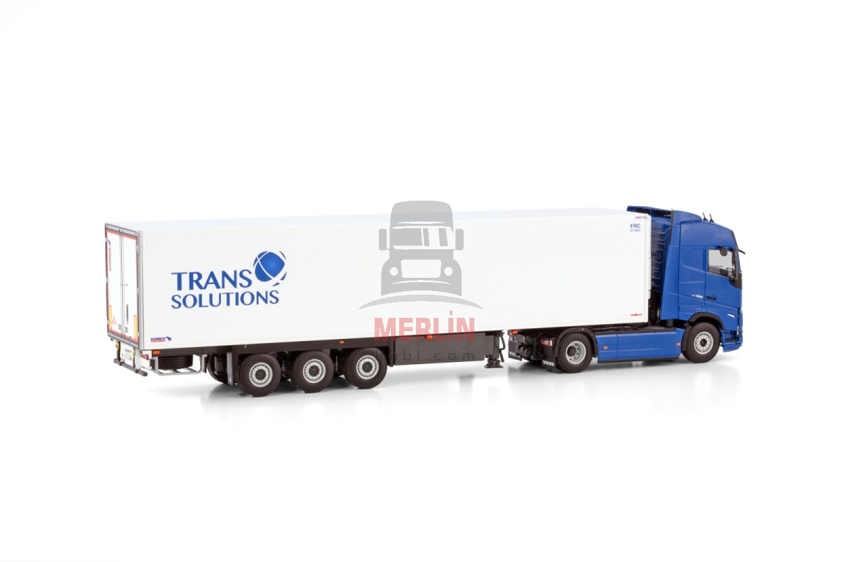 1/50 ’’Trans Solutions; VOLVO FH5 GLOBETROTTER 4X2 REEFER TRAILER - 3 AXLE’’