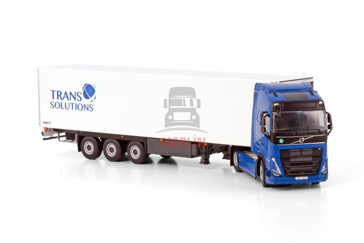 1/50 ’’Trans Solutions; VOLVO FH5 GLOBETROTTER 4X2 REEFER TRAILER - 3 AXLE’’