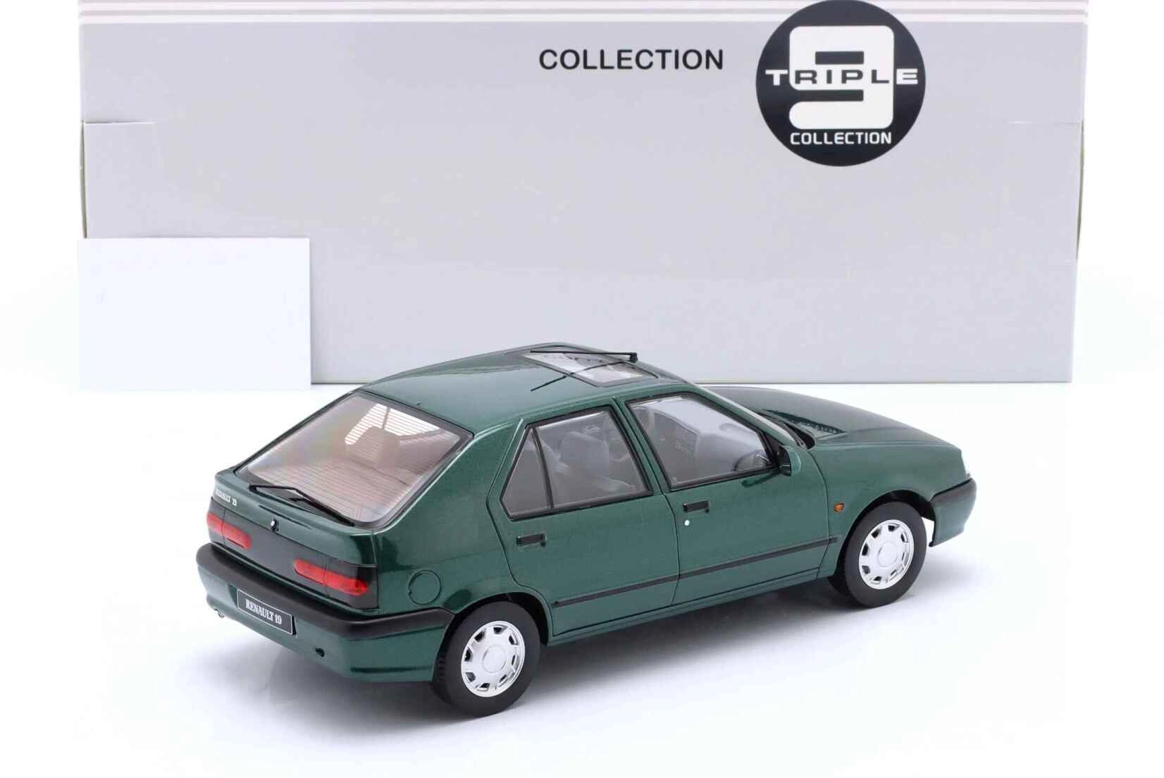 1/18 Triple9 1994 Renault 19 (British Green Metallic) 