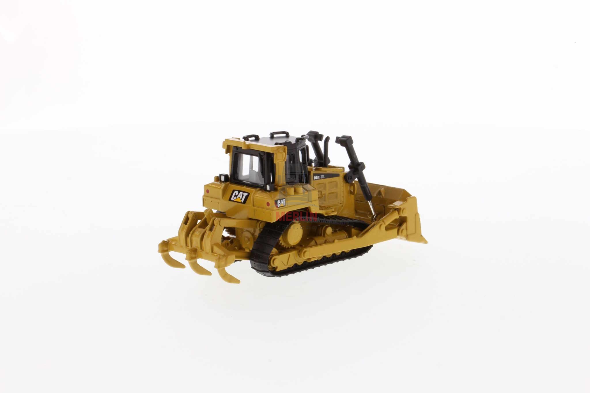 1/64 Scale, Cat D6R Dozer, Display-Ready Metal Construction Machine Model