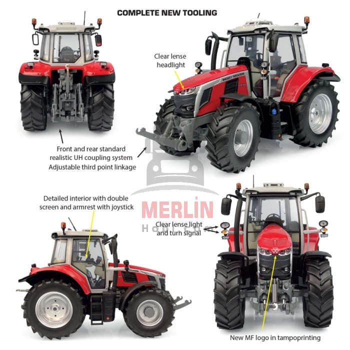 1/32 MASSEY FERGUSON 6S.180 TRAKTÖR