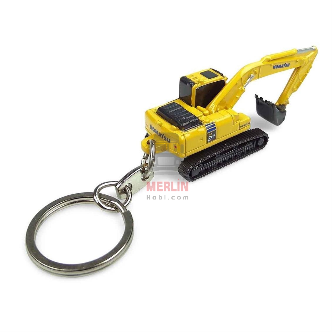 Universal Hobbies UH5854 Komatsu PC210LC-11 Ekskavatör, Metal Anahtarlık