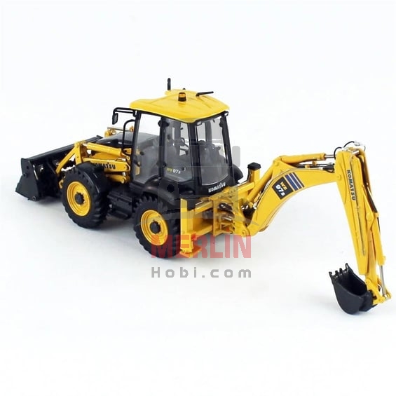 1/50 KOMATSU WB97S-8 4WD BACKOE LODER