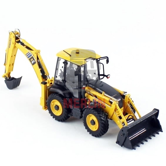 1/50 KOMATSU WB97S-8 4WD BACKOE LODER