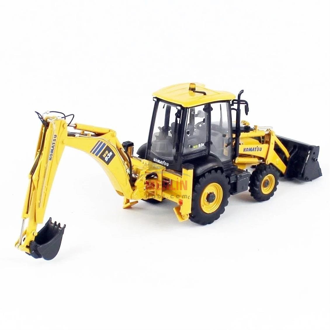 1/50 Ölçek, Komatsu WB93-R 2WD Backhoe Loder,
