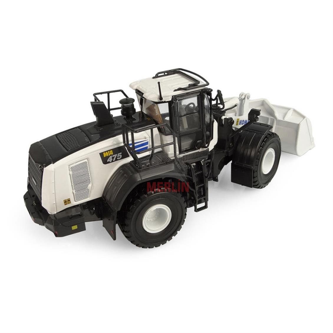 1/50 Komatsu WA475-10 Yükleyici  - Beyaz Renk