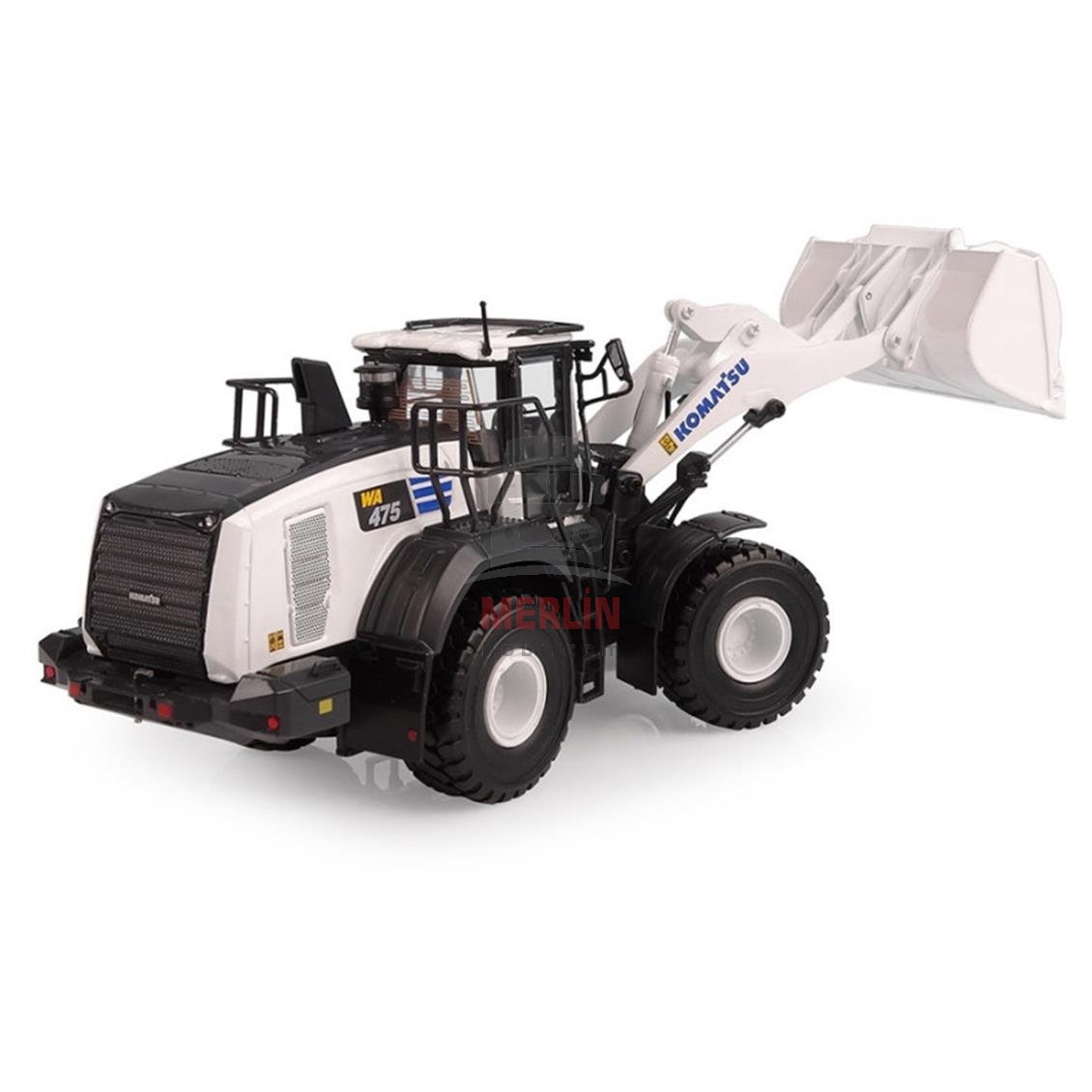1/50 Komatsu WA475-10 Yükleyici  - Beyaz Renk