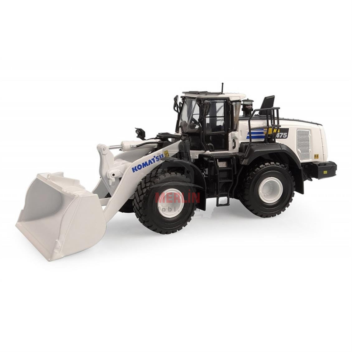 1/50 Komatsu WA475-10 Yükleyici  - Beyaz Renk