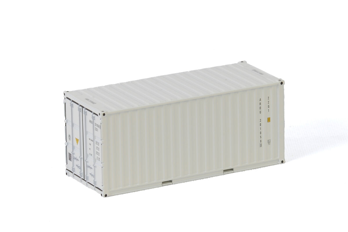 Logosuz Beyaz Renk 20 ft  Konteyner