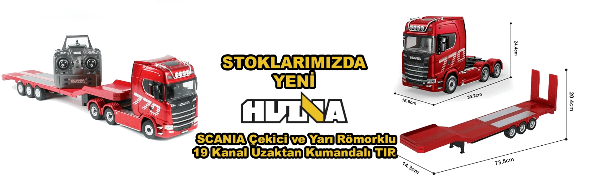 RC kumandalı model araçlar